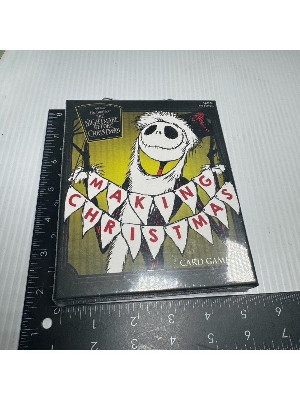 The Nightmare Before Christmas - Making Christmas Card Game New/Sealed